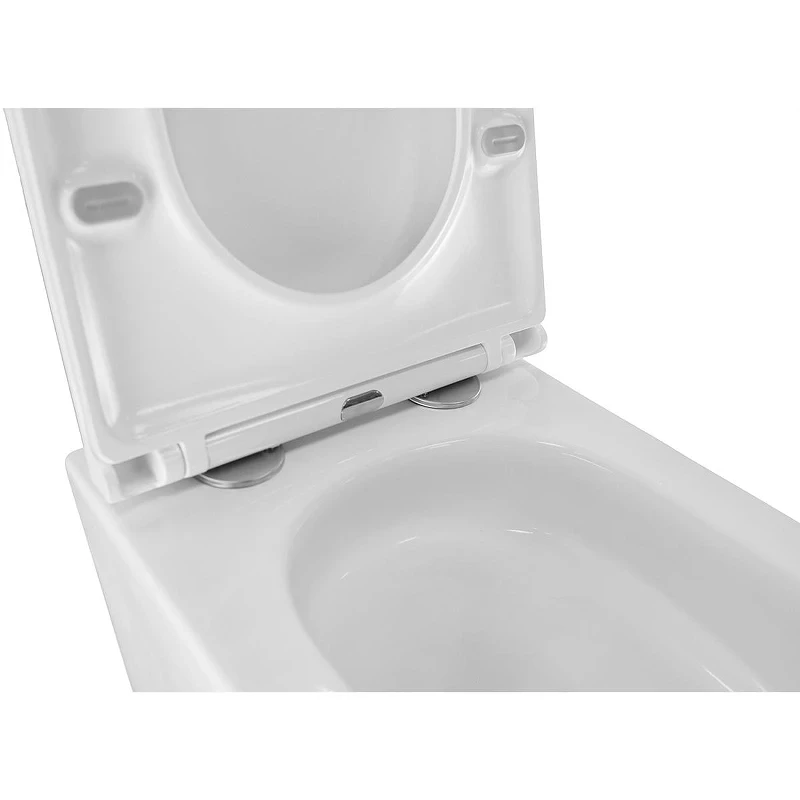 Унитаз Azario Pro PRO-0002 UQ3 подвесной цвет Белый с сиденьем Микролифт