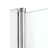 Шторка для ванны New Trendy NEW SOLEO Chrome x100 P-0067