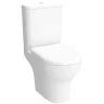 Унитаз компакт Vitra Zentrum Rim-Ex 9824B003-7207 с бачком и сиденьем Микролифт фарфор напольный