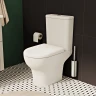 Унитаз компакт Vitra Zentrum Rim-Ex 9824B003-7207 с бачком и сиденьем Микролифт фарфор напольный