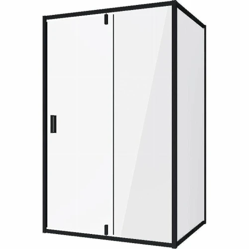 Душевой уголок Niagara Nova 110х80 NG-83-11AB-A80B профиль Черный стекло прозрачное