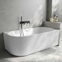 Акриловая ванна Abber 150х75 AB9329-1.5 R цвет Белый