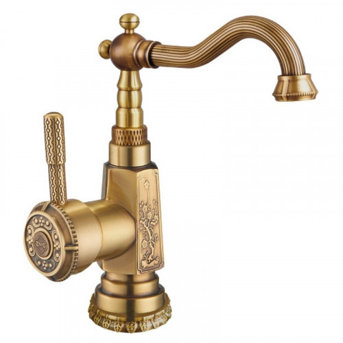 Смеситель для раковины ZorG Antic A 310U-BR Бронза
