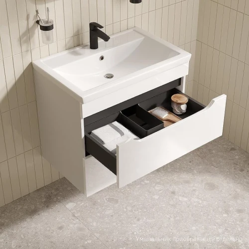 Тумба с раковиной Iddis Ray 70 RAY70W0i95K подвесная цвет Белый