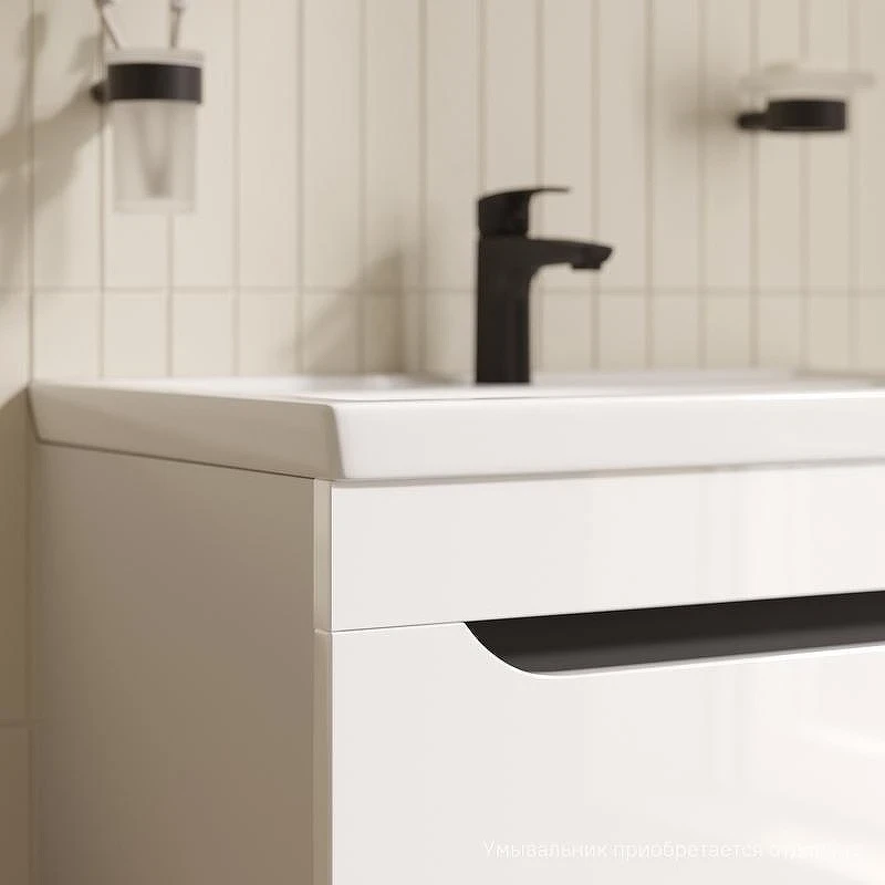 Тумба с раковиной Iddis Ray 70 RAY70W0i95K подвесная цвет Белый