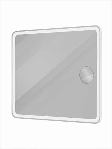 Зеркало BelBagno Марина (Marino) 90 SPC-MAR-900-800-LED-TCH-LNZ с подсветкой с сенсорным выключателем и увеличением