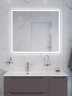 Зеркало BelBagno Марина (Marino) 90 SPC-MAR-900-800-LED-TCH-LNZ с подсветкой с сенсорным выключателем и увеличением