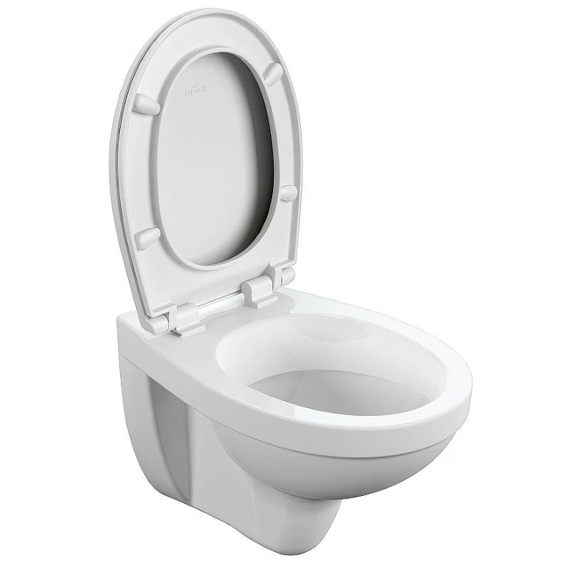 Комплект унитаза Cersanit Delfi TPL S-MZ-DELFI-PL с инсталляцией Grohe Rapid SL 38772001 с сиденьем Микролифт и клавишей смыва Хром фарфор подвесной