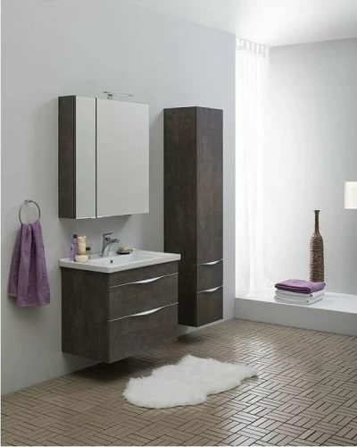 Зеркальный шкаф Aquanet Эвора 70 R 182997 Дуб антик