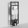Инсталляция WasserKRAFT Dinkel 58TLT.010.ME.BN02 для унитаза с клавишей смыва Никель