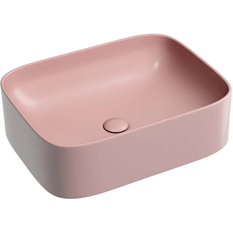 Раковина-чаша Ceramicanova Element 51 CN6052MP Розовая матовая фарфор накладная