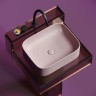 Раковина-чаша Ceramicanova Element 51 CN6052MP Розовая матовая фарфор накладная