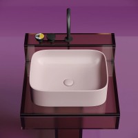 Раковина-чаша Ceramicanova Element 51 CN6052MP Розовая матовая фарфор накладная