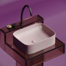 Раковина-чаша Ceramicanova Element 51 CN6052MP Розовая матовая фарфор накладная