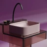 Раковина-чаша Ceramicanova Element 51 CN6052MP Розовая матовая фарфор накладная