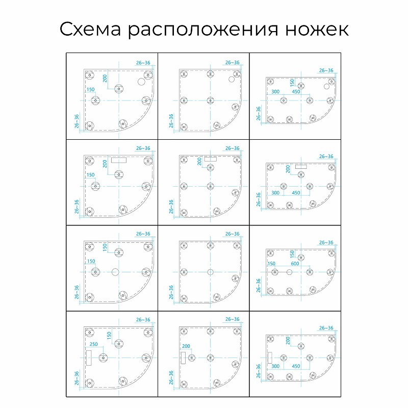 Душевой поддон из искусственного камня RGW Stone Tray ST/AL-G 100х100 16153100-02 Графит