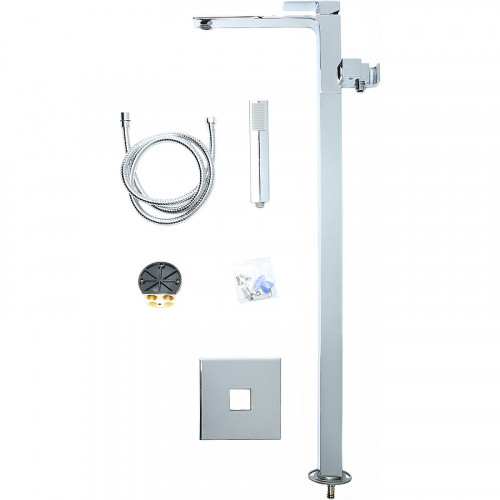 Смеситель для ванны Orange Lutz M04-336cr Хром на пол