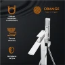 Смеситель для ванны Orange Lutz M04-336cr Хром на пол