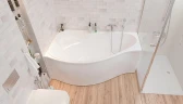 Акриловая ванна Marka One Gracia 150х90 L 01гр1590л без гидромассажа