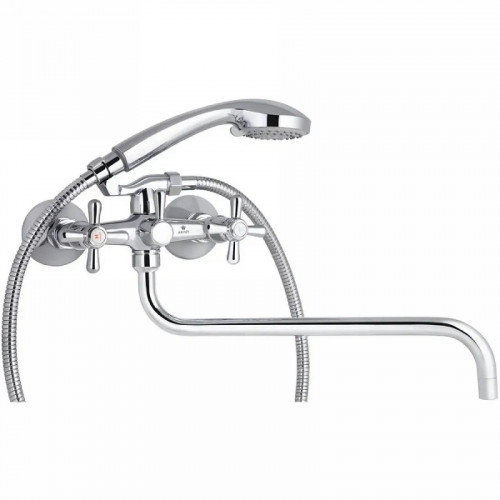 Смеситель для ванны Kaiser Carlson 11055 универсальный Хром латунь на стену