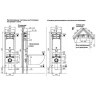 Комплект унитаза с инсталляцией WeltWasser AMBERG 350 ST + GELBACH 043 MT-GR + AMBERG RD-CR 10000012011 цвет Серый матовый с сиденьем Микролифт и клавишей смыва цвет Хром