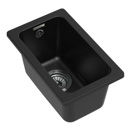 Кухонная мойка Rivelato Berkana BK-25 nero цвет Черный