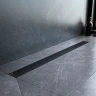 Душевой лоток AM.PM MasterFlow 80 W01SC-P11-080-01BM с Черной матовой решеткой Cut Gradient