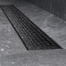 Душевой лоток AM.PM MasterFlow 80 W01SC-P11-080-01BM с Черной матовой решеткой Cut Gradient