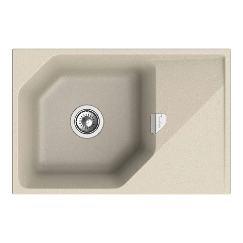 Кухонная мойка Rivelato Locus LS-75 beige scuro цвет Темно-бежевый