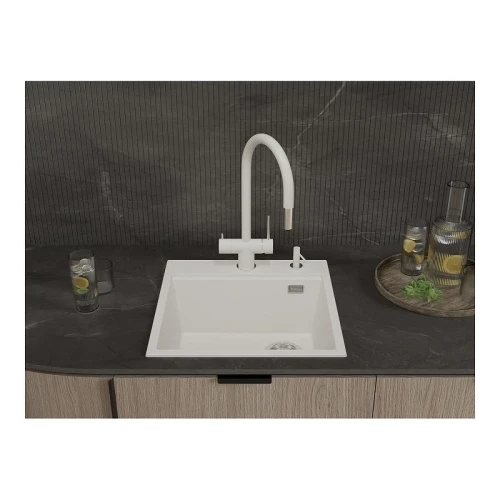 Кухонная мойка Rivelato Tesoro 50 TR-505-R brina цвет Иней