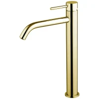 Смеситель для раковины Fima Carlo Frattini Spillo Up F3031/HXSOR.1 цвет Золотой