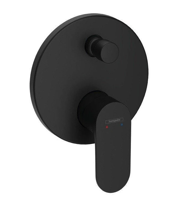 Смеситель для душа Hansgrohe Rebris S 72467670 цвет Черный матовый