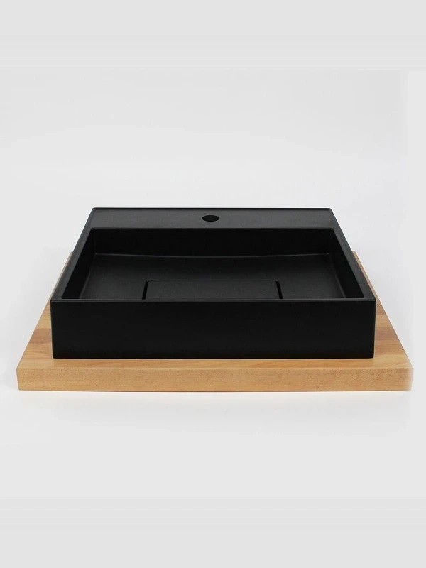 Раковина Uperwood Tanos Quartz 50 2911030051 цвет Уголь