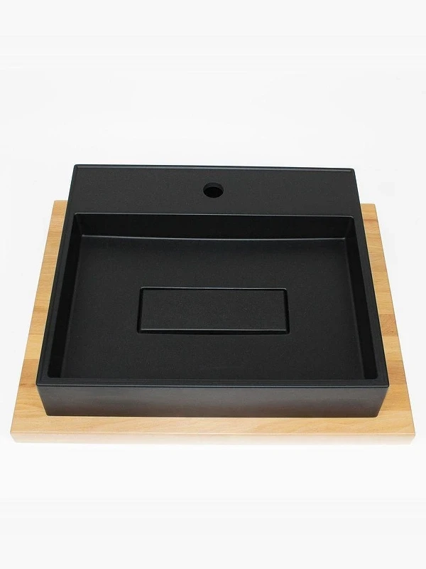 Раковина Uperwood Tanos Quartz 50 2911030051 цвет Уголь