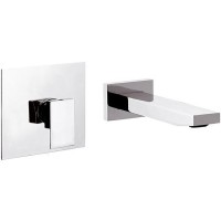 Смеситель для раковины Remer Q-Design QD15C Хром латунь встраиваемый
