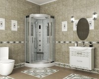 Душевая кабина Niagara Luxe NG-7715W 90x90 с гидромассажем