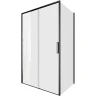 Душевой уголок Aquanet Pleasure Evo AE65-120x90-BT 120x90 324135 профиль Черный стекло прозрачное