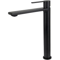 Смеситель для раковины Kaiser Serio 05411-9 Черный матовый латунь