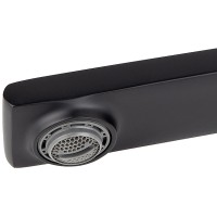 Смеситель для раковины Kaiser Serio 05411-9 Черный матовый латунь