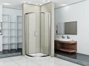 Душевой уголок Good Door Infinity R-100-С-CH 100x100 профиль Хром стекло прозрачное