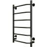 Электрический полотенцесушитель Aringa Киото 80x50 AR03005BL Черный