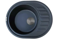 Кухонная мойка ZorG GR 62 GR 620 BLACK GRAFIT цвет Черный