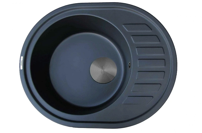 Кухонная мойка ZorG GR 62 GR 620 BLACK GRAFIT цвет Черный