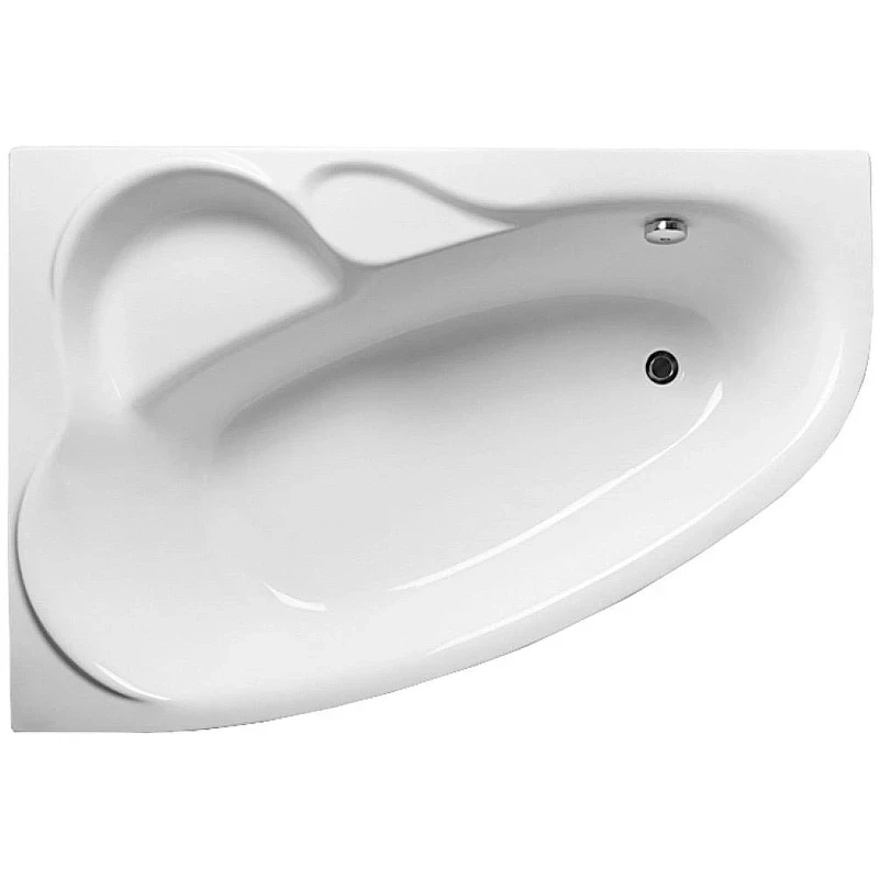 Акриловая ванна Relisan Ariadna 140x100 L Гл000000953+Гл000000955+Гл000003448 цвет Белый