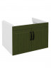 Тумба с раковиной DIWO Сочи 60 подвесная цвет Зеленый