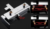 Душевая система Gappo G2418 Хром латунь на стену
