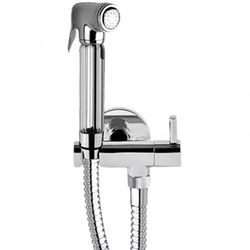 Гигиенический душ с запорным вентилем Remer 332REZ336 Хром латунь на стену
