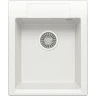 Кухонная мойка Polygran Argo-420 №36 627338 Белый хлопок искусственный камень (литьевой мрамор) встраиваемый