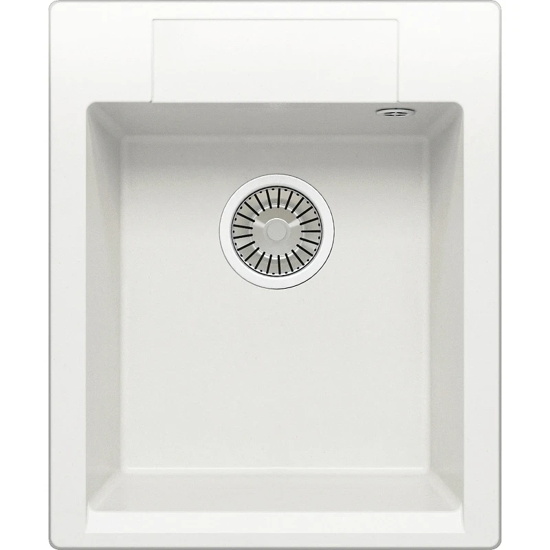 Кухонная мойка Polygran Argo-420 №36 627338 Белый хлопок искусственный камень (литьевой мрамор) встраиваемый