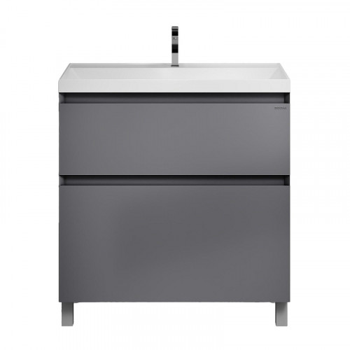 Тумба под раковину Grossman Меркадо 80 108075 цвет Графит матовый
